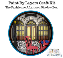 Load image into Gallery viewer, Paint by Layers Craft Kit - Partisienne Afternoon