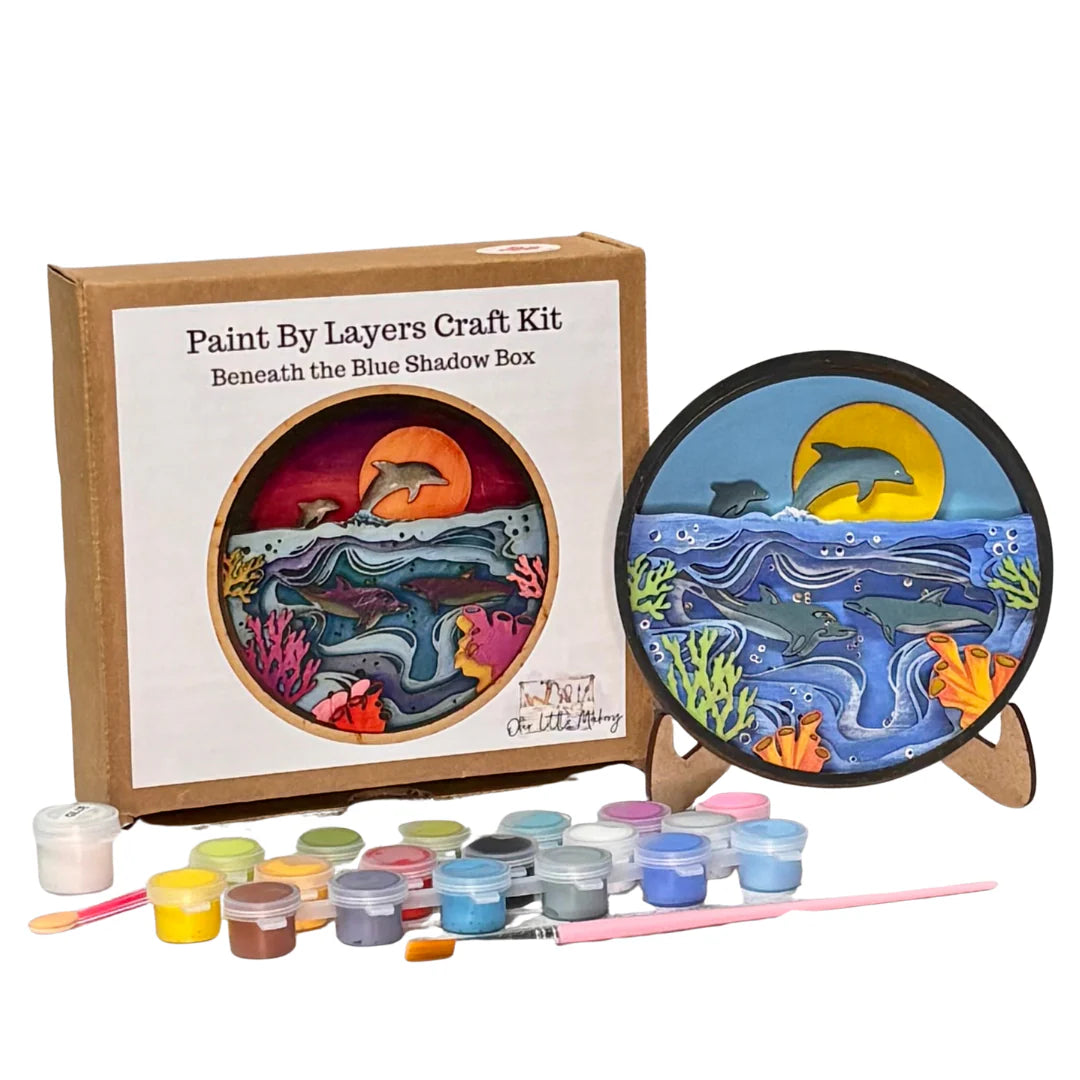 Paint by Layers Craft Kit - Beneath the Blue