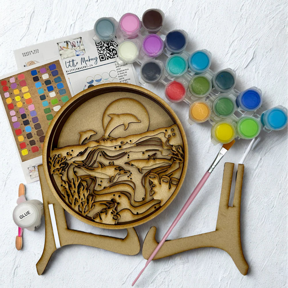 Paint by Layers Craft Kit - Beneath the Blue
