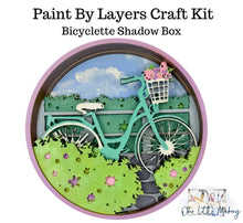 Load image into Gallery viewer, Paint by Layers Craft Kit - Bicyclette

