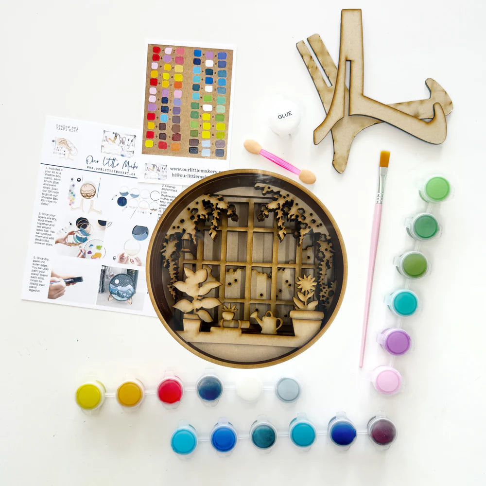Paint by Layers Craft Kit - Botanical Bliss