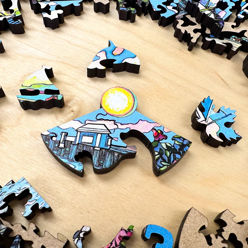 StumpCraft Mini Puzzle "Sidney in Summer"