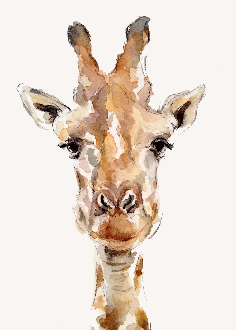 Giraffe by Gloria Ho - 8x10 Print