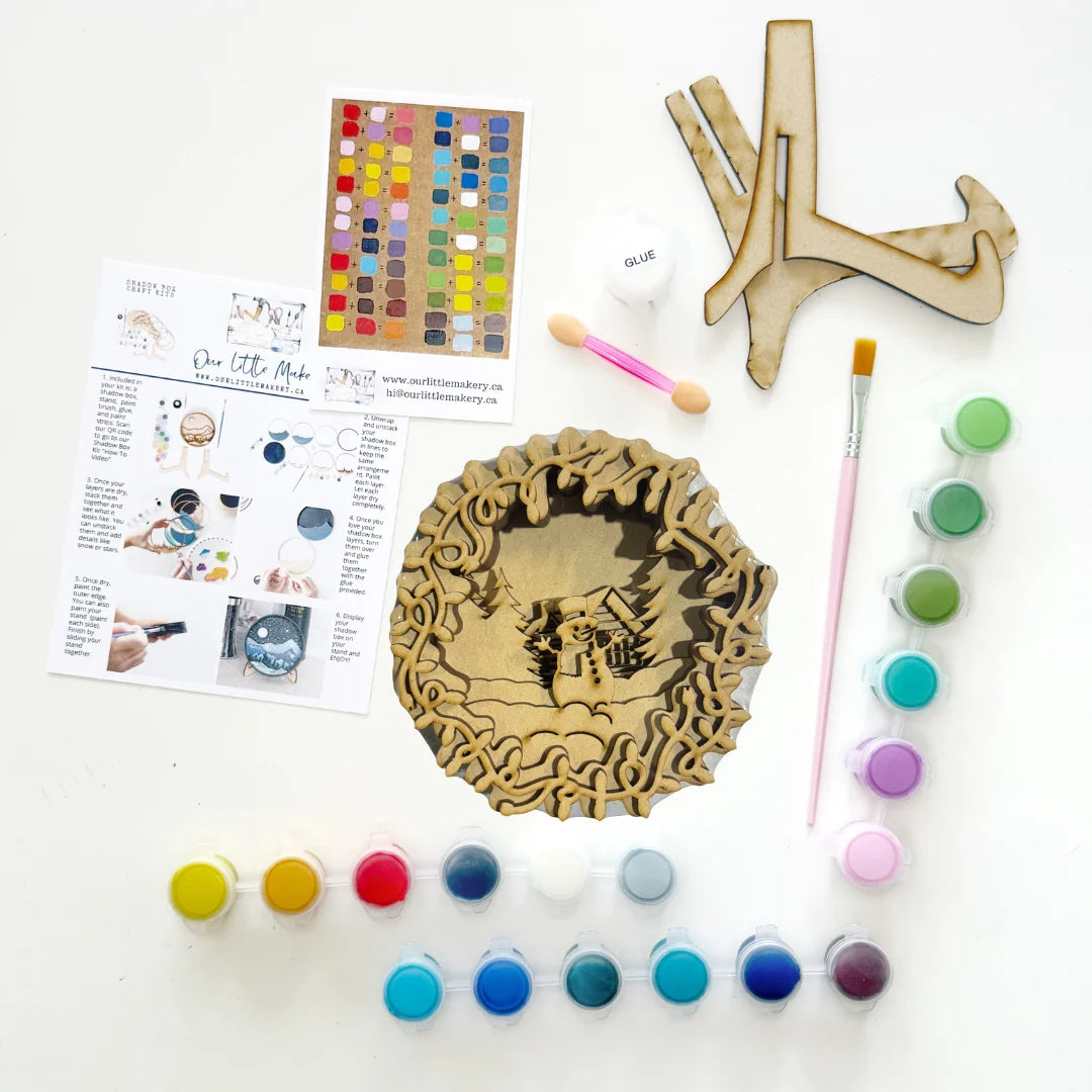 Paint by Layers Craft Kit - Frosty