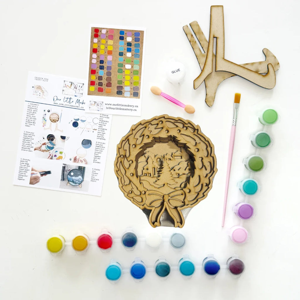 Paint by Layers Craft Kit - O'Christmas Tree
