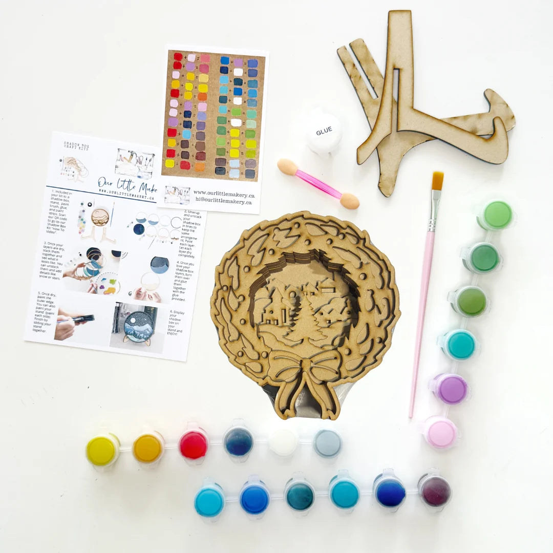 Paint by Layers Craft Kit - O'Christmas Tree
