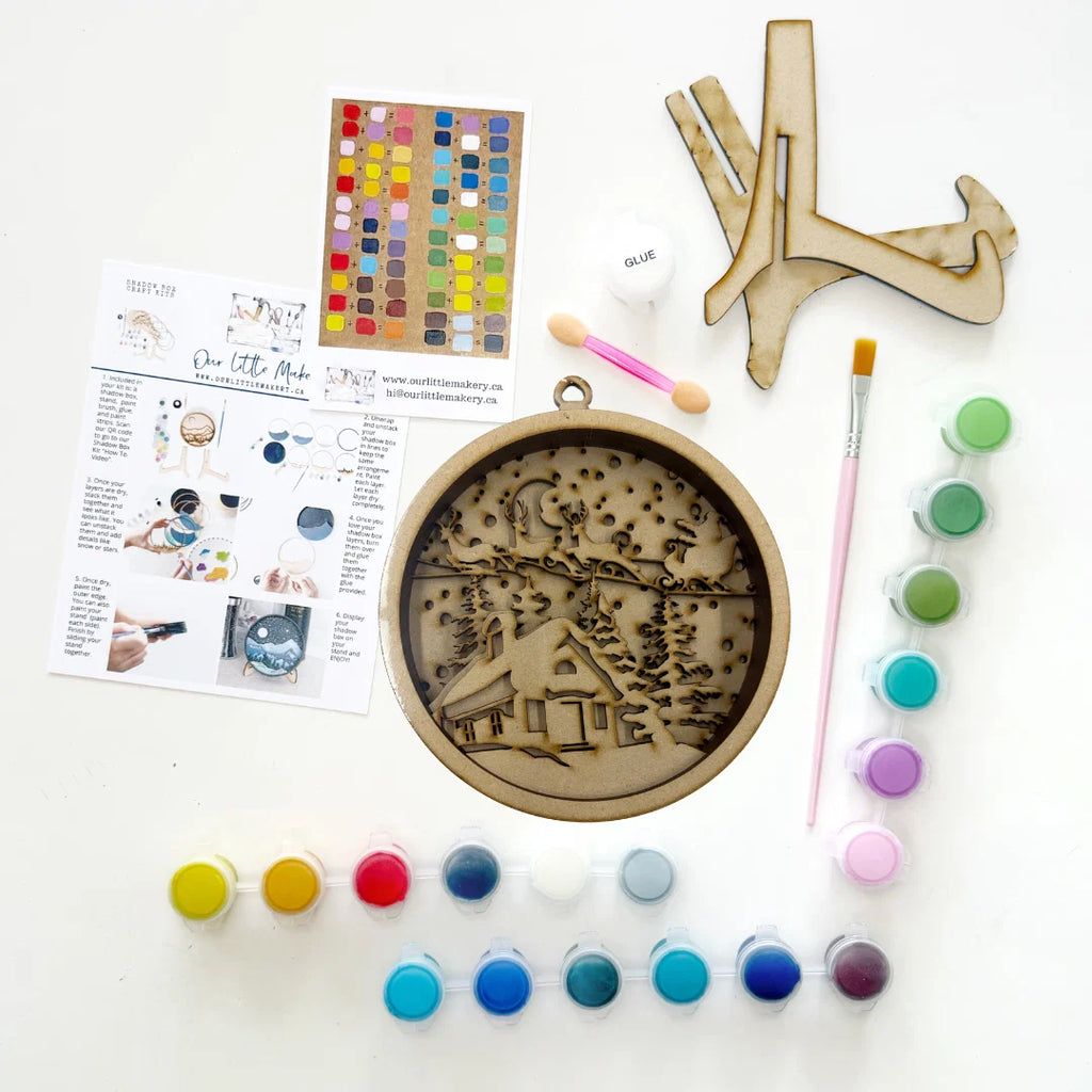 Paint by Layers Craft Kit - Magical Skies