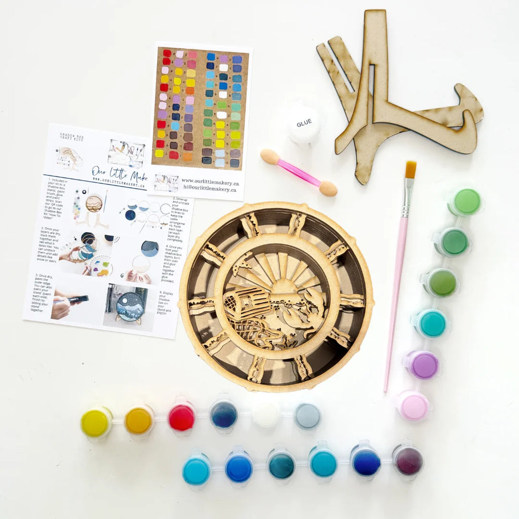 Paint by Layers Craft Kit - Captain's Catch
