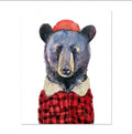 Lumberjack Bear by Gloria Ho - 5x7 Print