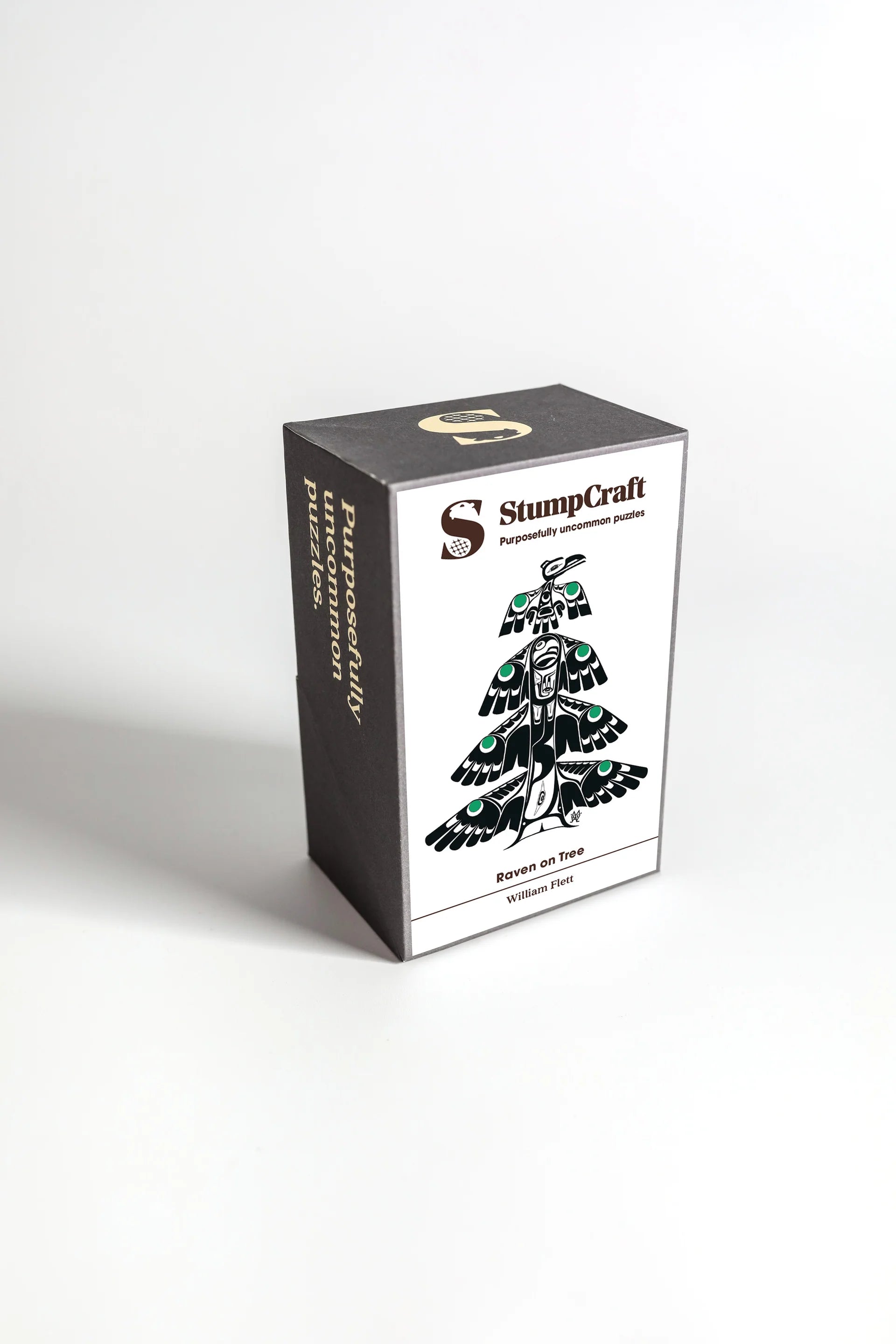 StumpCraft Mini Puzzle "Raven on a Tree"