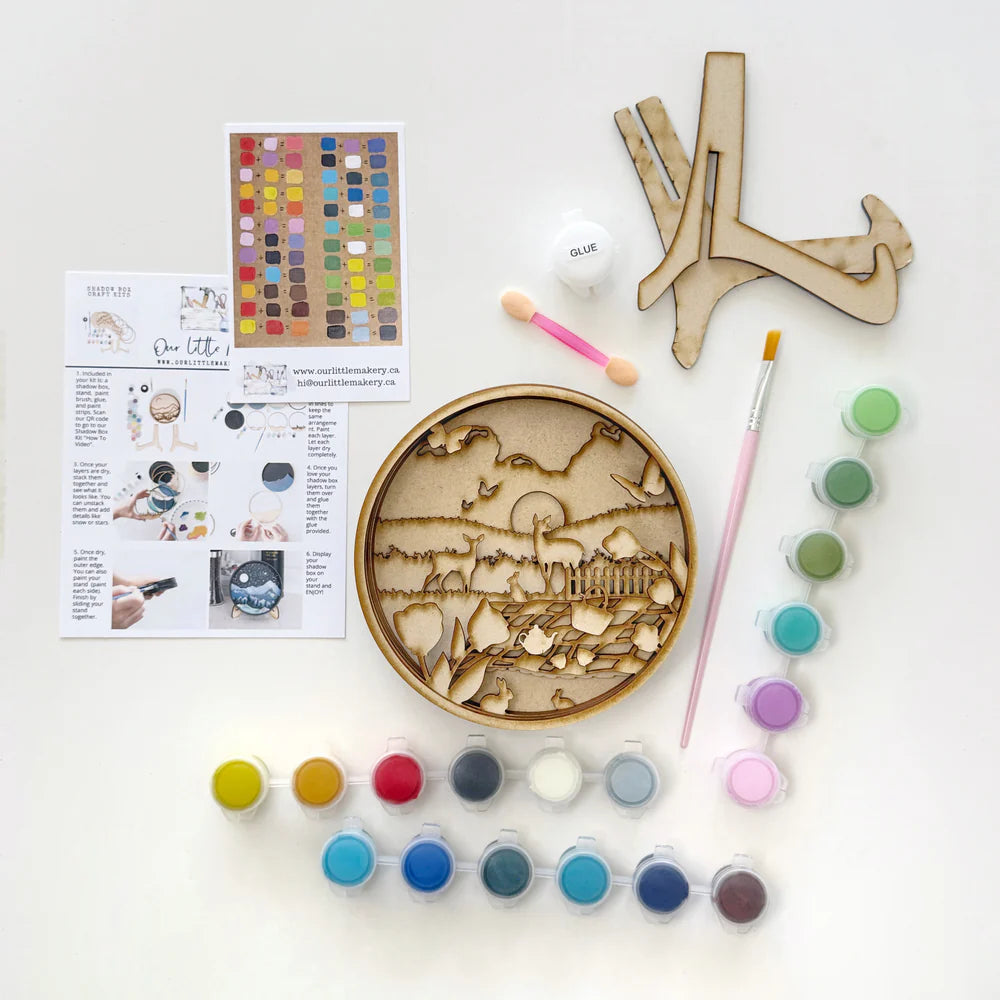 Paint by Layers Craft Kit - Mother Natures Picnic
