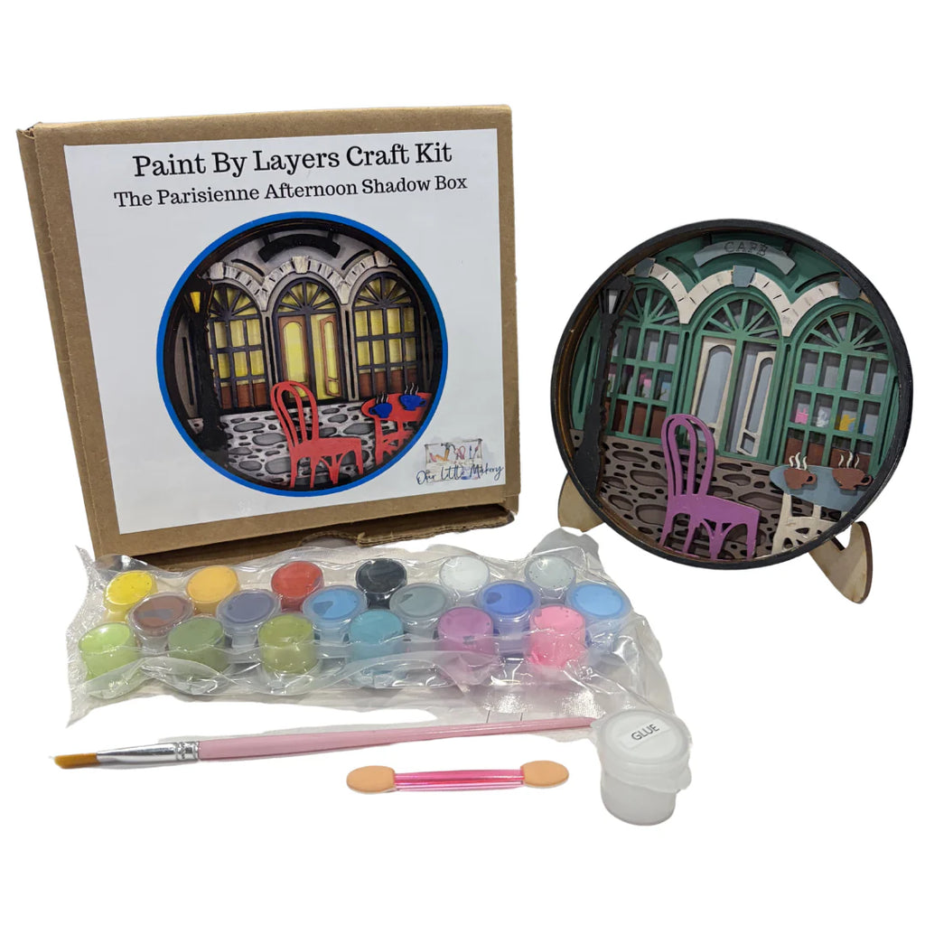 Paint by Layers Craft Kit - Partisienne Afternoon