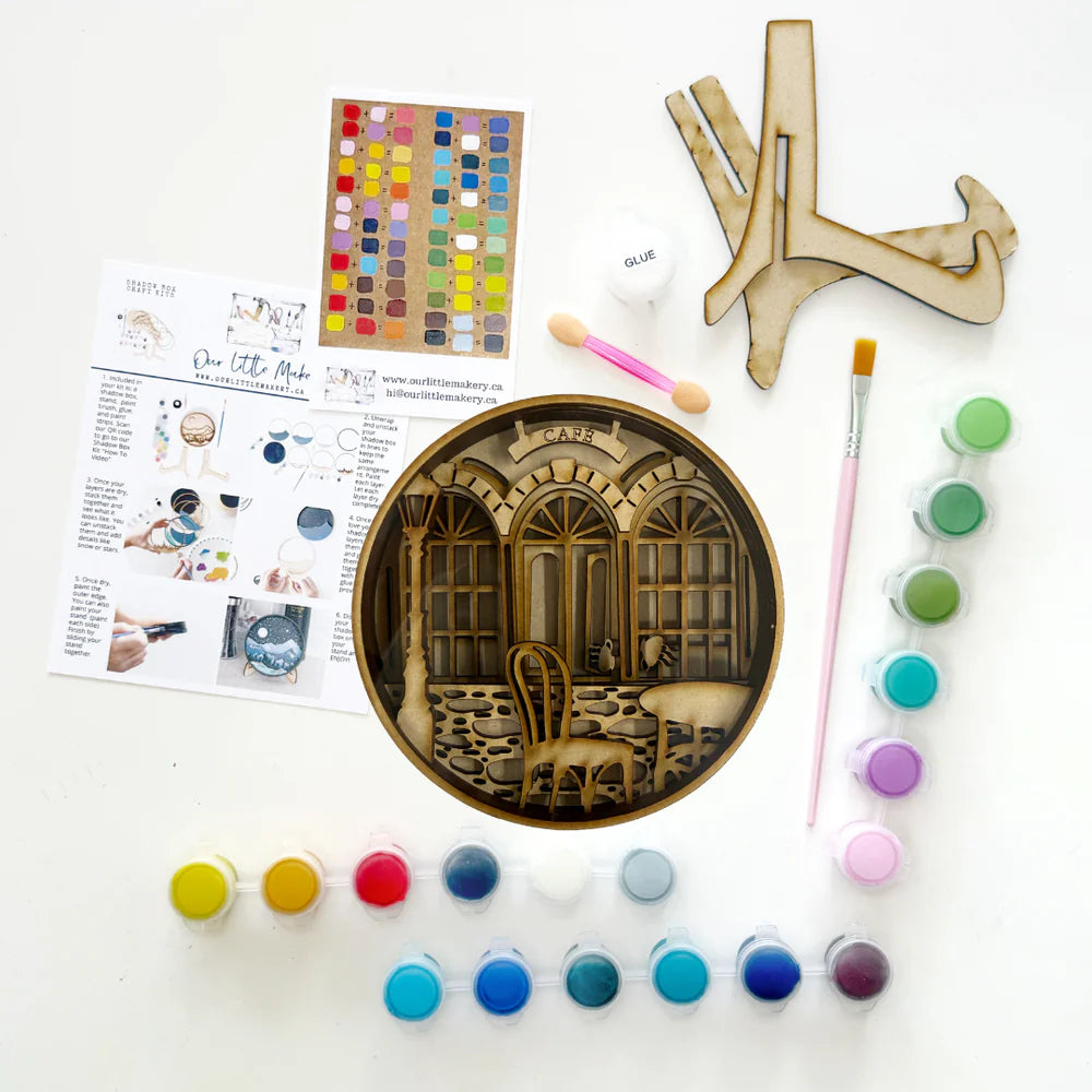 Paint by Layers Craft Kit - Partisienne Afternoon