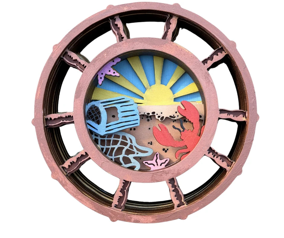 Paint by Layers Craft Kit - Captain's Catch