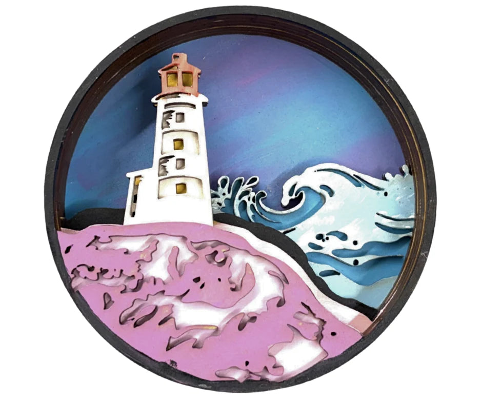 Paint by Layers Craft Kit - Keeper of the Coast