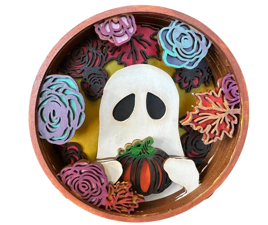 Paint by Layers Craft Kit - The Friendly Ghost