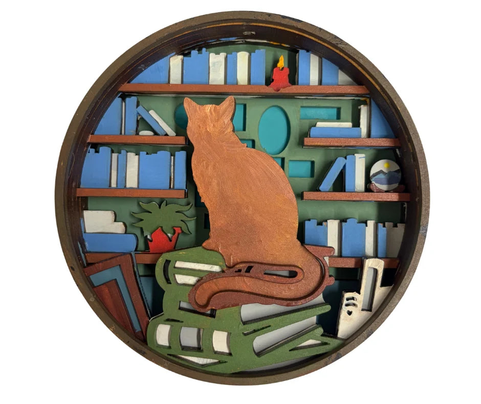 Paint by Layers Craft Kit - The Purrrfect Book