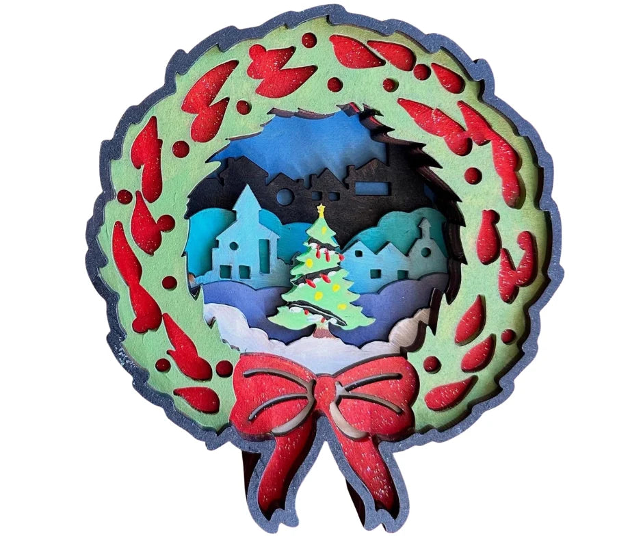 Paint by Layers Craft Kit - O'Christmas Tree