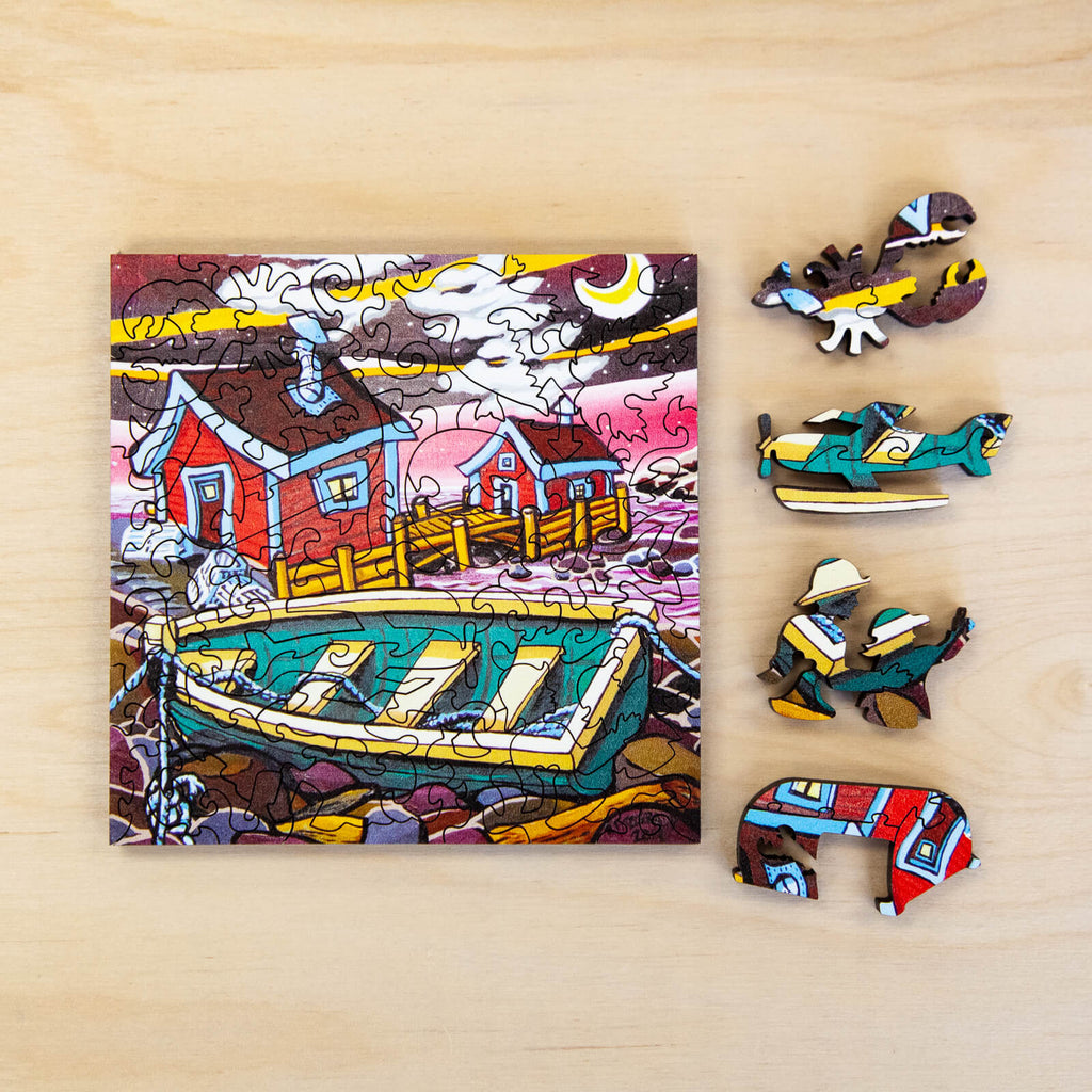 StumpCraft Mini Puzzle "Smokey Skies"