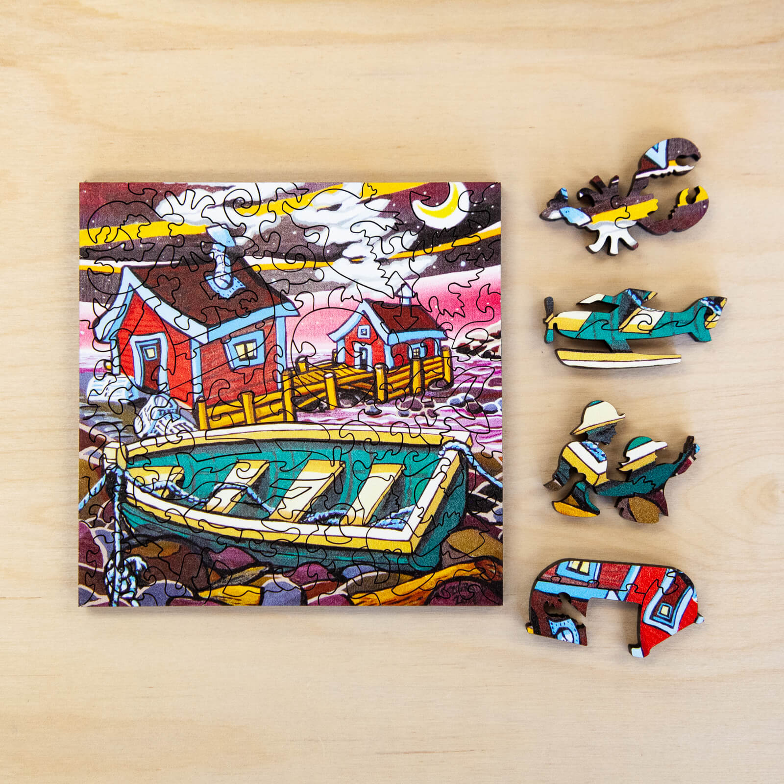 StumpCraft Mini Puzzle "Smokey Skies"