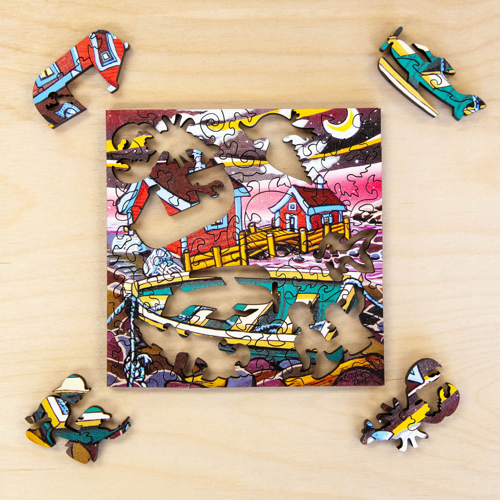 StumpCraft Mini Puzzle "Smokey Skies"