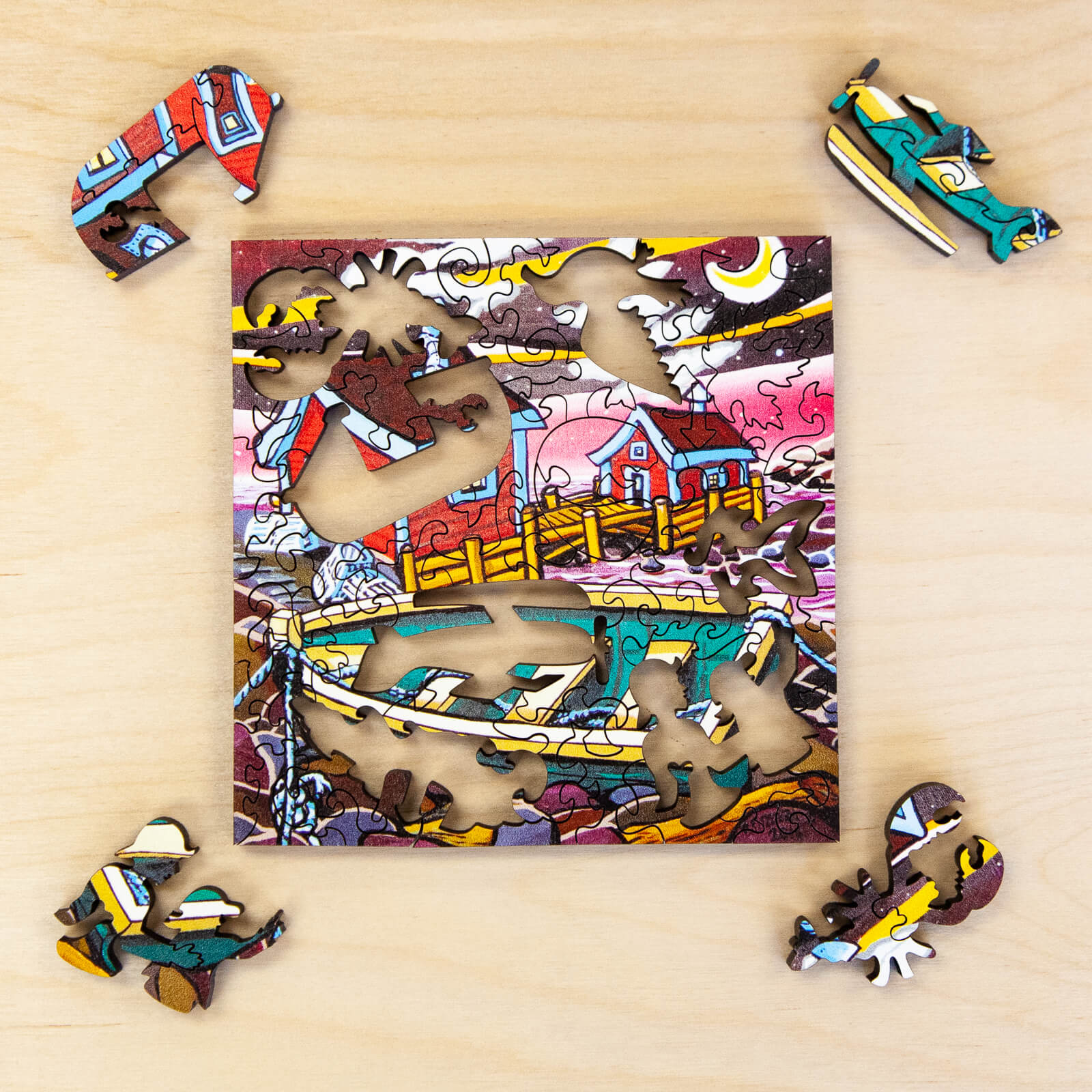 StumpCraft Mini Puzzle "Smokey Skies"
