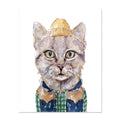 Vest Cat by Gloria Ho - 5x7 Print