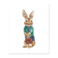 Working Rabbit by Gloria Ho - 5x7 Print