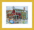 Blue Umbrellas on Hollis, Halifax $30.00 (8 x 10 inches in size)