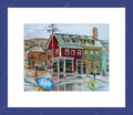 Blue Umbrellas on Hollis, Halifax $30.00 (8 x 10 inches in size)