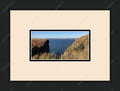 Framed print with mat & glazing