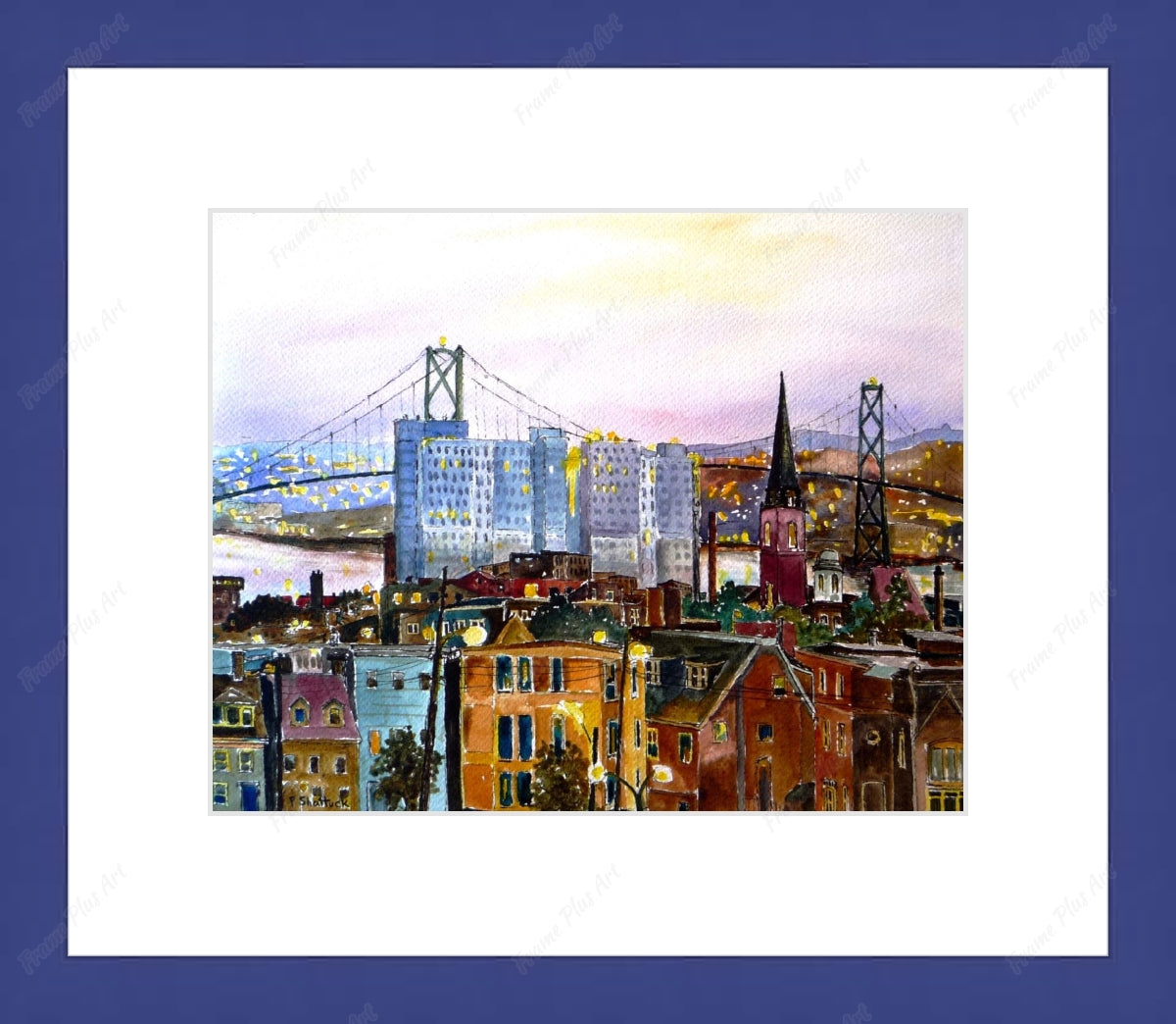 Good Morning Halifax, Nova Scotia $30.00 (8 x 10 inches in size)