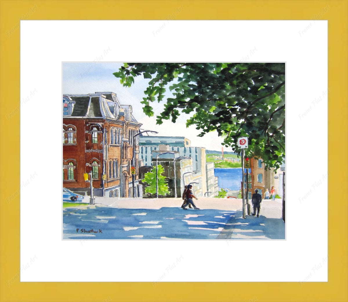 Going down Sackville Street, Halifax $30.00 (8 x 10 inches in si