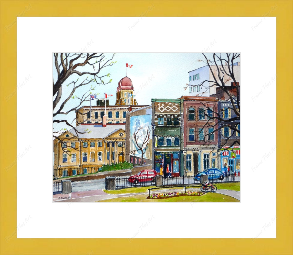 Early Spring, Barrington Street, Halifax $30.00 (8 x 10 inches i