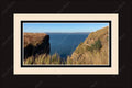 Framed print with mat & glazing