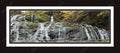 Framed print with mat & glazing