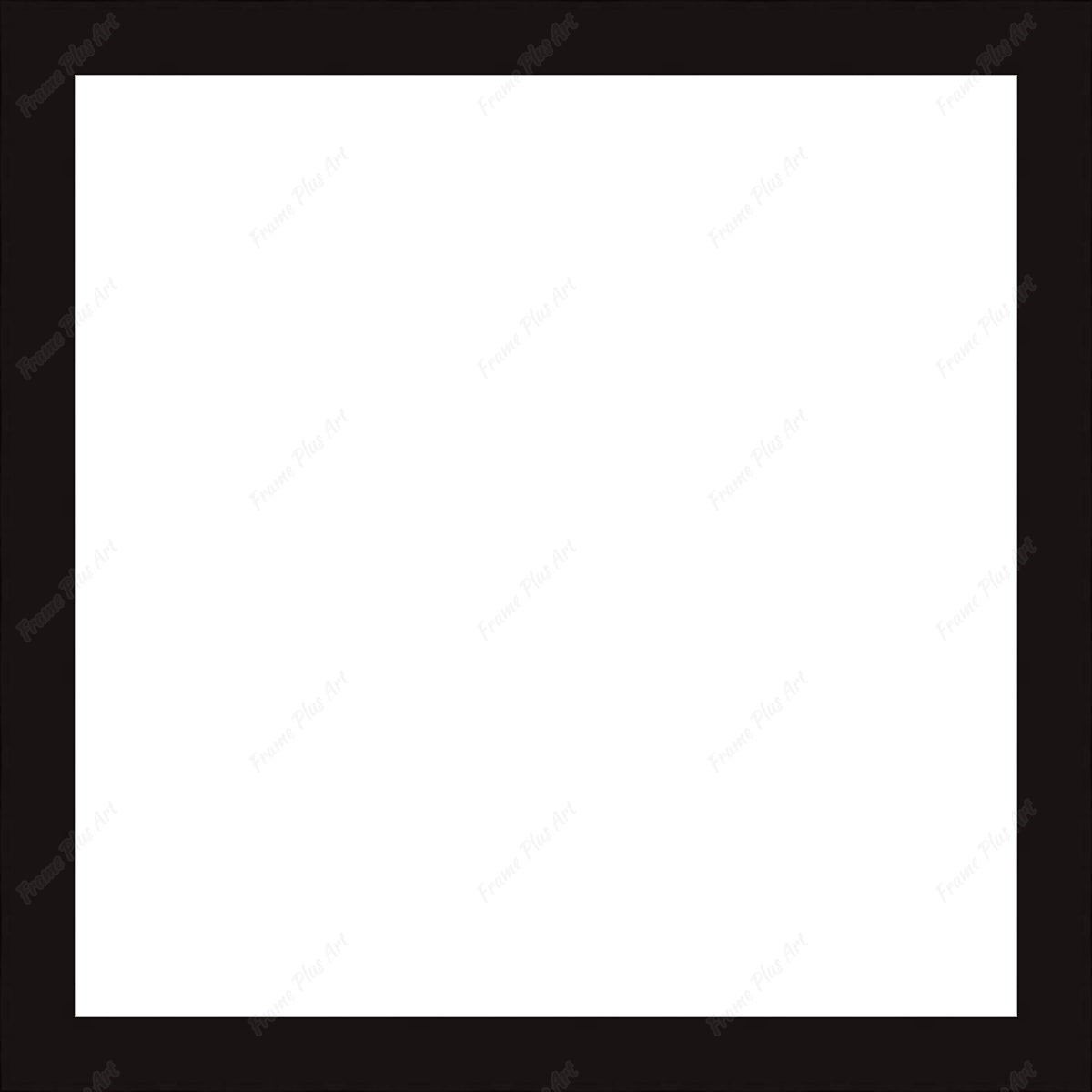 Empty frame for canvas or panel