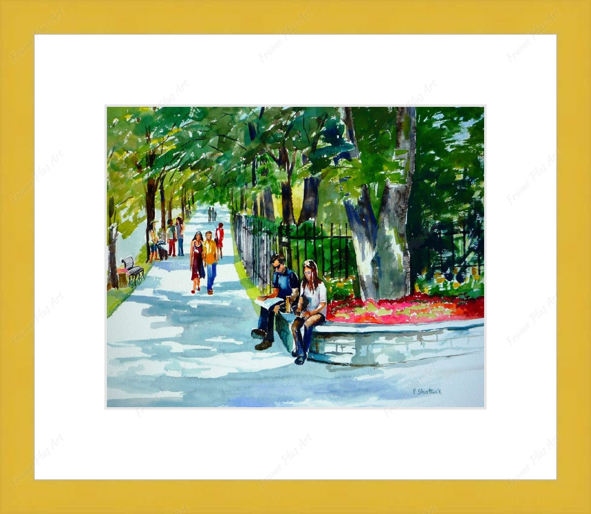 By the Gardens, Spring Garden Road, Halifax $30.00 (8 x 10 inche