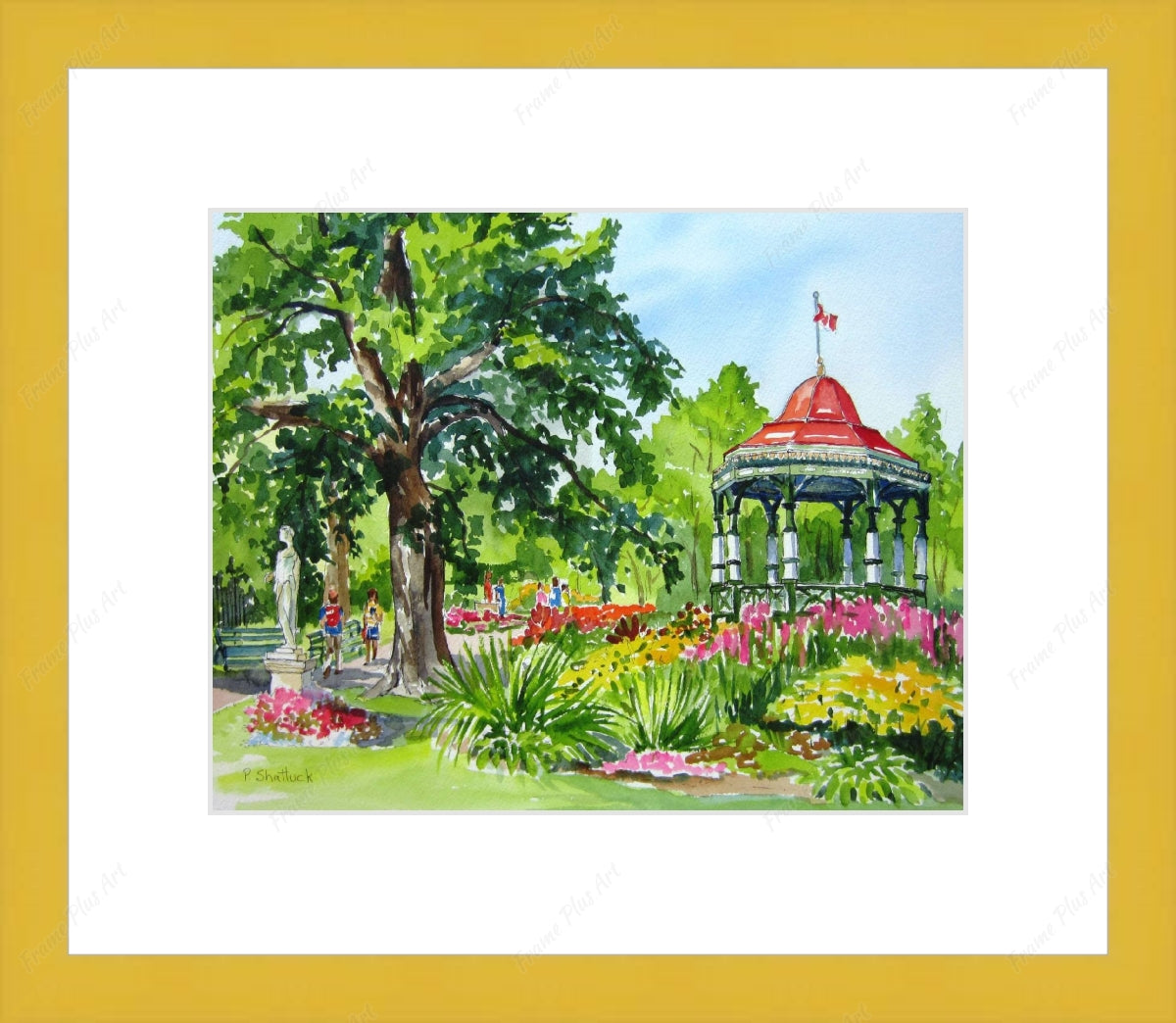 Away from the Fast Lane, Public Gardens $30.00 (8 x 10 inches in