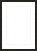 Empty frame for paper item