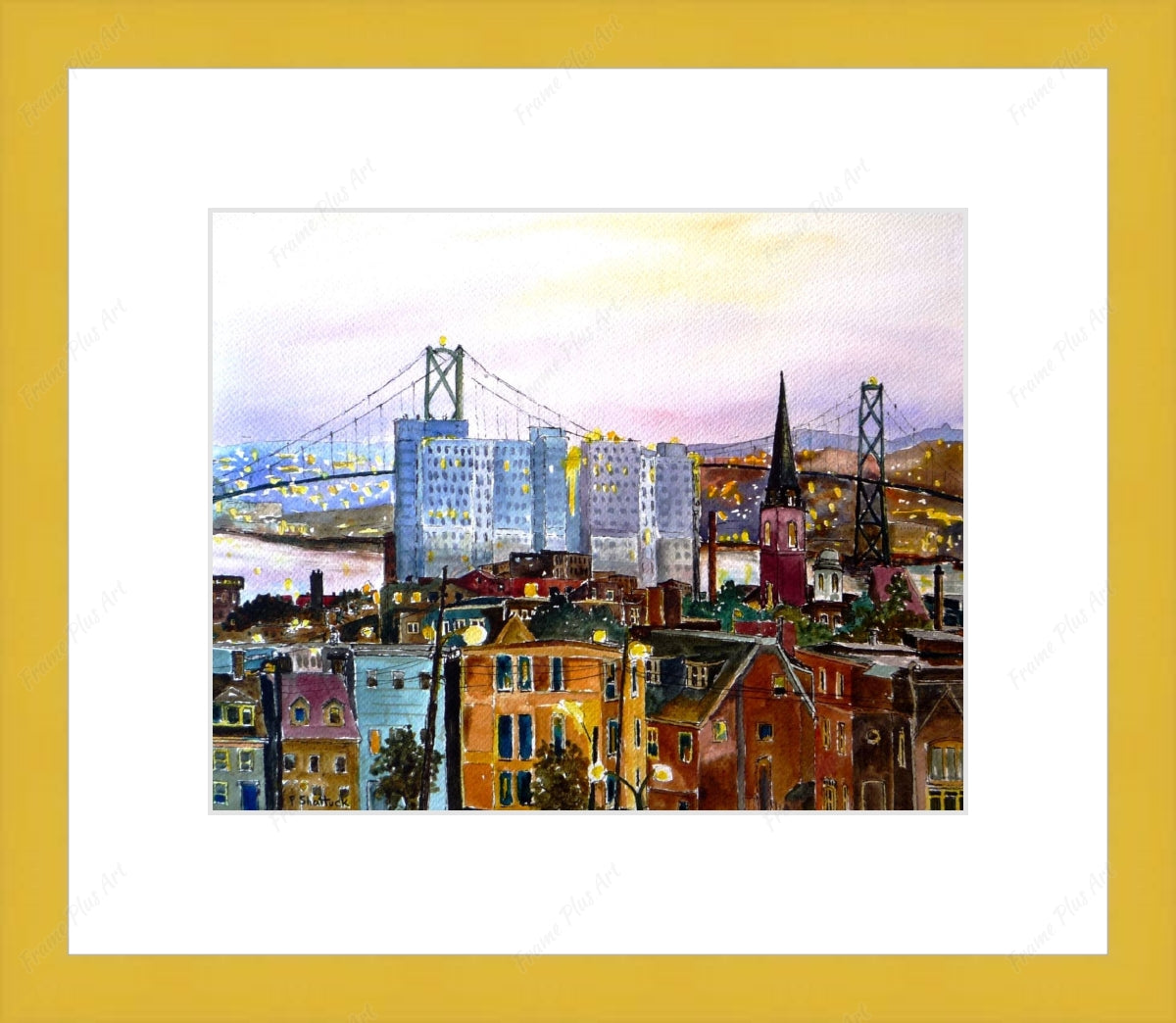 Good Morning Halifax, Nova Scotia $30.00 (8 x 10 inches in size)