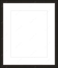 Empty frame for paper item