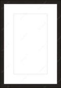 Empty frame for paper item