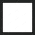 Empty frame for canvas or panel