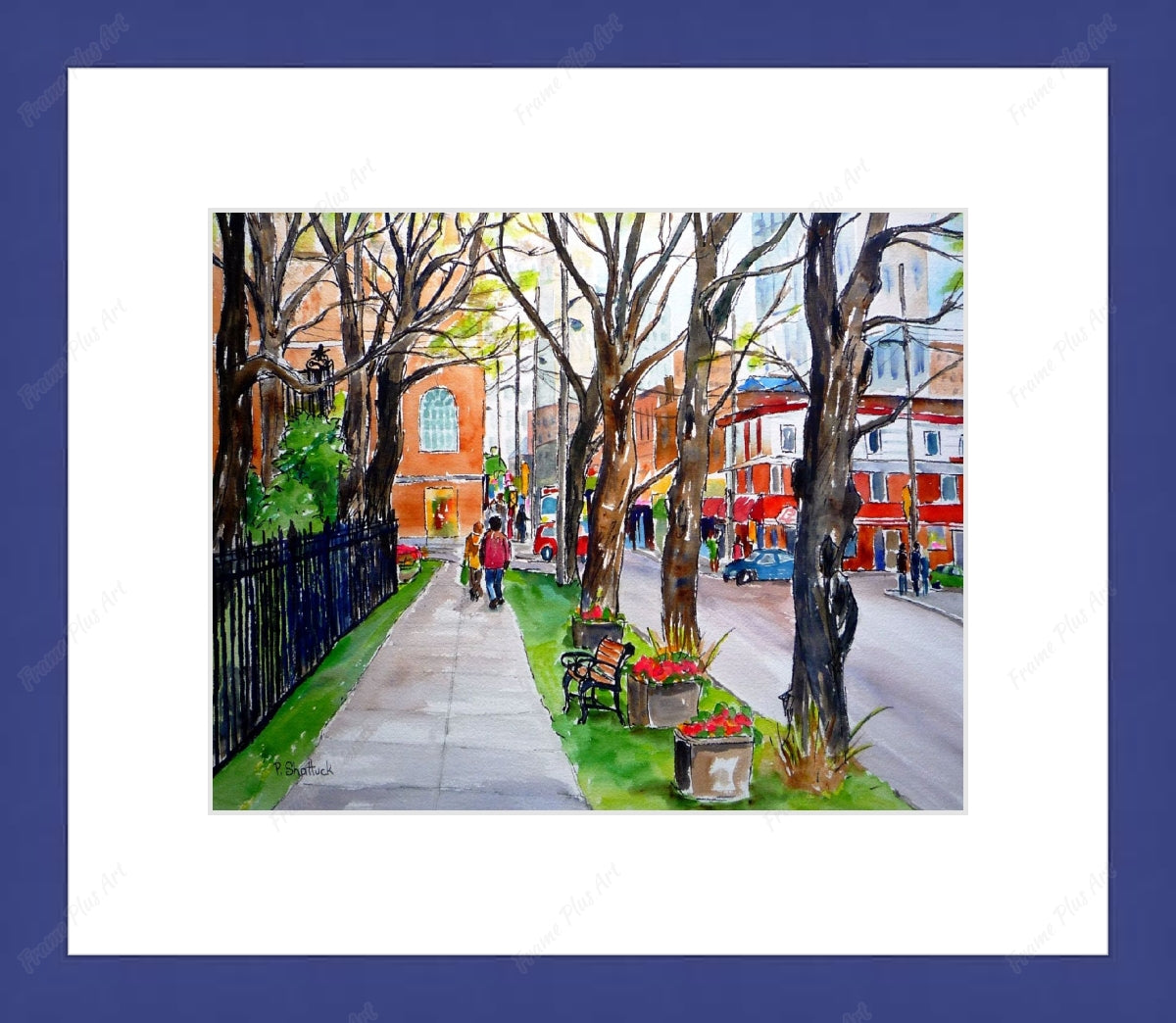 Spring Trees, Spring Garden Road, Halifax $30.00 (8 x 10 inches