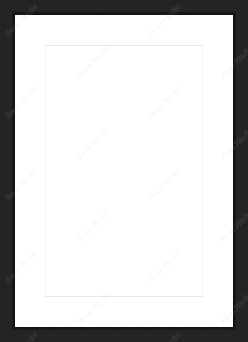 Empty frame for paper item