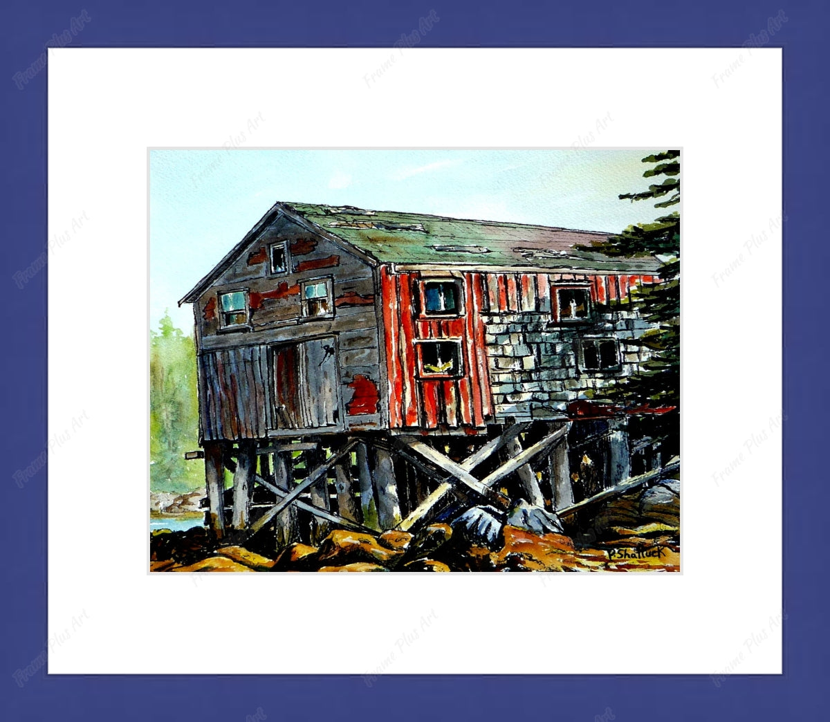 Miss Hirtle Island, Nova Scotia $30.00 (8 x 10 inches in size)