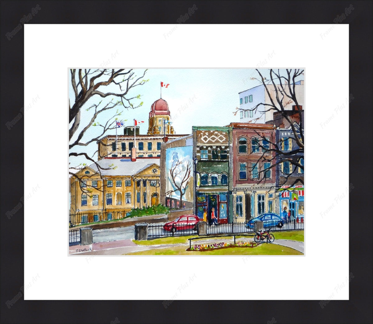 Early Spring, Barrington Street, Halifax $30.00 (8 x 10 inches i