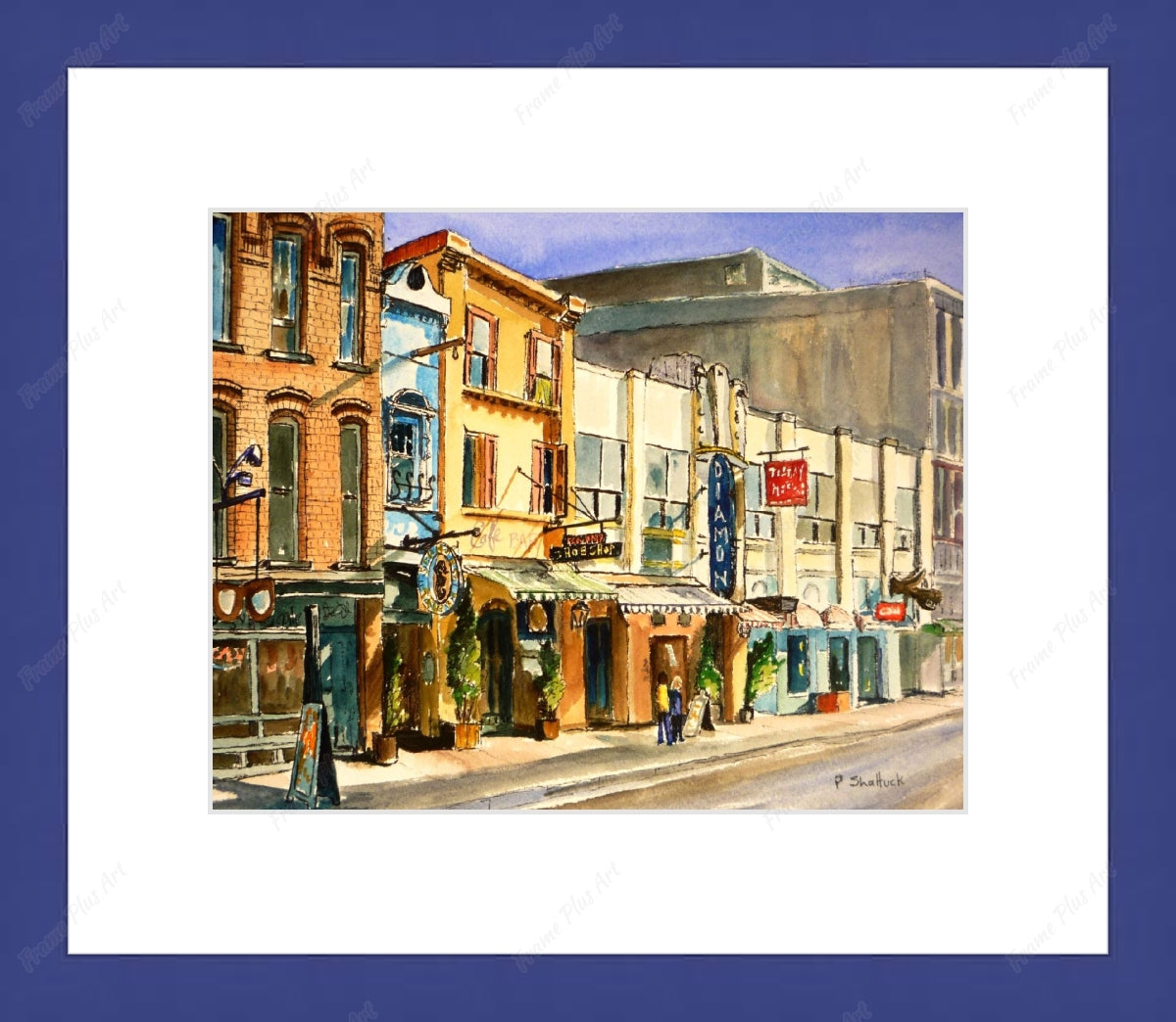 "Quiet Day on Argyle Street" Halifax, Nova Scotia $30.00 (8 x 10