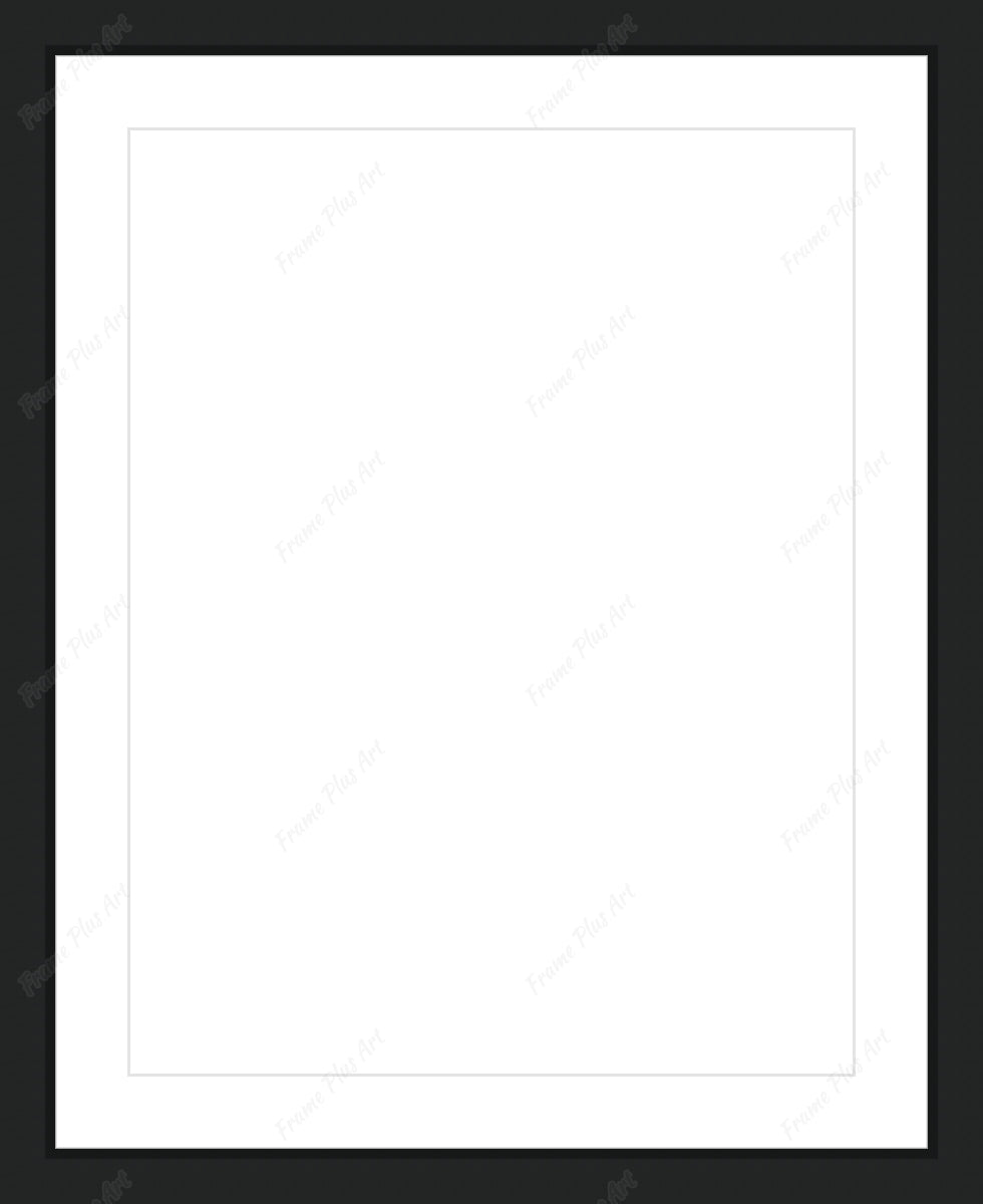 Empty frame for paper item